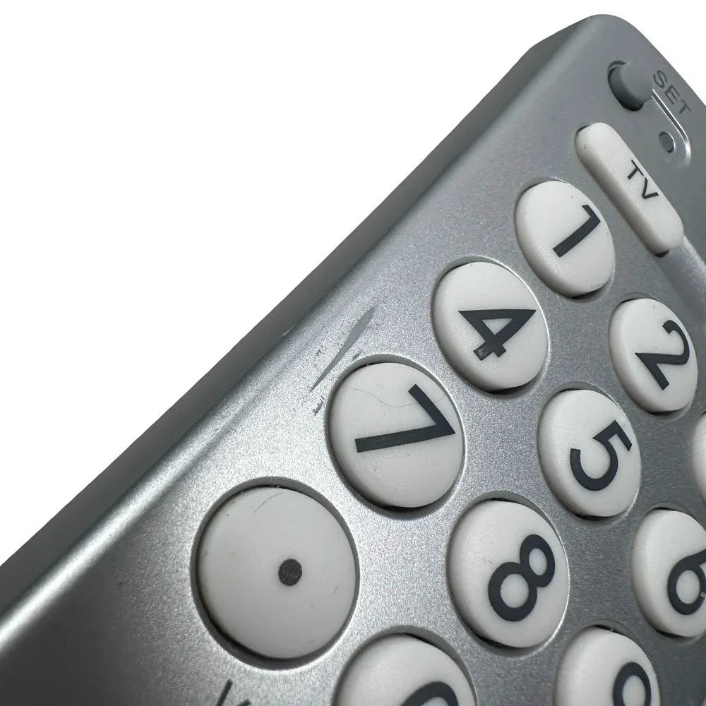 Sony RM-EZ4 Remote Commander Big Button TV SAT Universal Remote Silver Gray